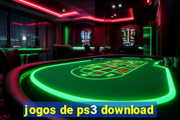 jogos de ps3 download